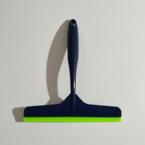 Dark blue multipurpose sink and surface wiper for kitchen, bathroom, glass and car cleaning